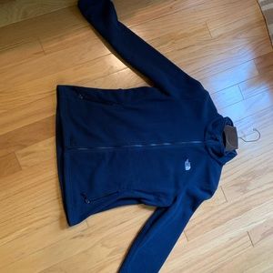 Navy Blue North Face Jacket